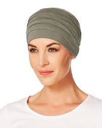 YOGA TURBAN - Brown Green