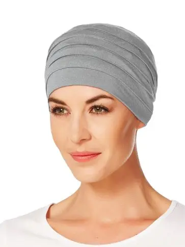YOGA TURBAN - Grey Melange