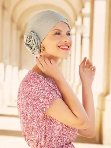 ZURI TURBAN - Moonlight Grey