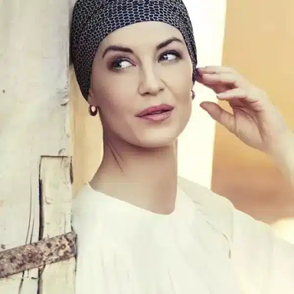 YOGA TURBAN - Black n' Beige