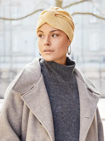 LILLY TURBAN - Soft Yellow